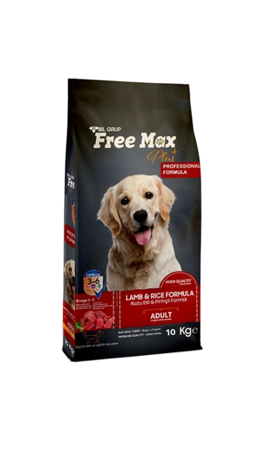 ATASOYPET Freemax Kuzu Etli Köpek Maması 10 Kg
